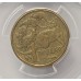 AUSTRALIA 2000 . ONE 1 DOLLAR COIN . ERROR . MULE . STRUCK ON TEN 10 CENTS